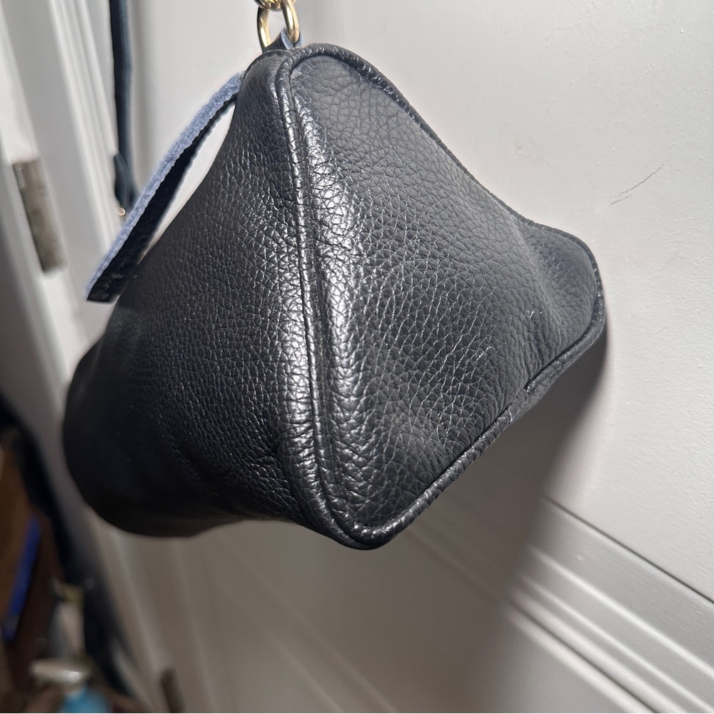 NWT Sevilla Smith Black Leather Crossbody Bag - Picture 4 of 16